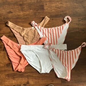 🔥10 for $100🔥 Bundle of 5 aerie bikini bottoms XXL